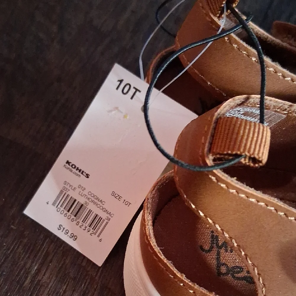 Jumping Beans Kids' Brown Sandals